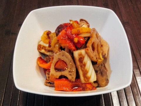 焼野菜のマリネ